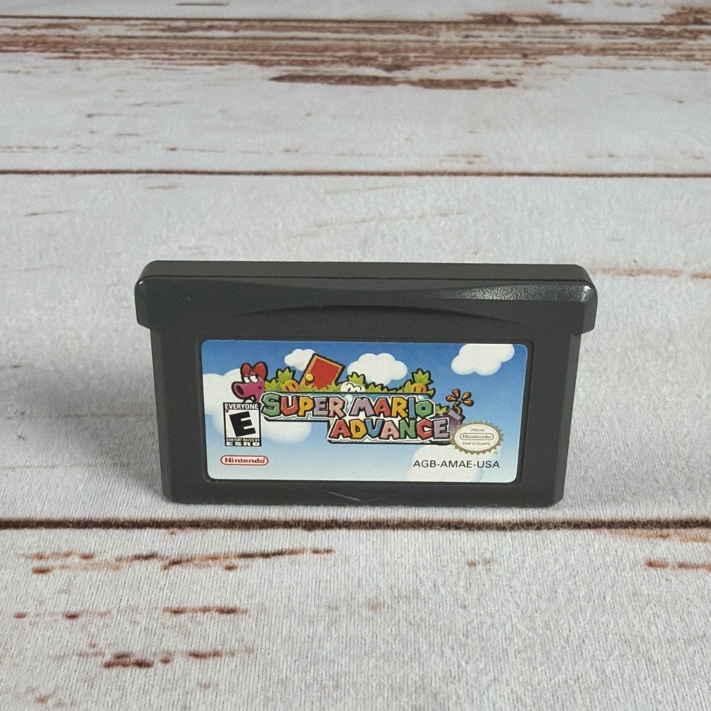 Nintendo Game Boy Advance Super Mario Advance Cartridge Only Tested